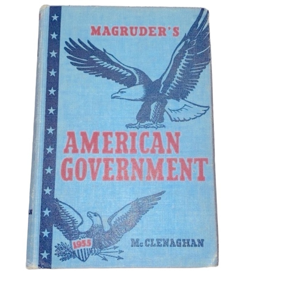 MaGruders American Government vintage book